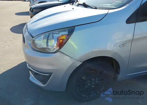 2019 Mitsubishi Mirage Le from USA, damaged, VIN ML32A5HJ0KH004962